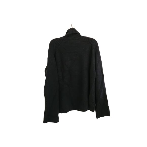 NWT J. Crew Turtleneck Sweater In Supersoft Yarn Black L - Picture 10 of 10